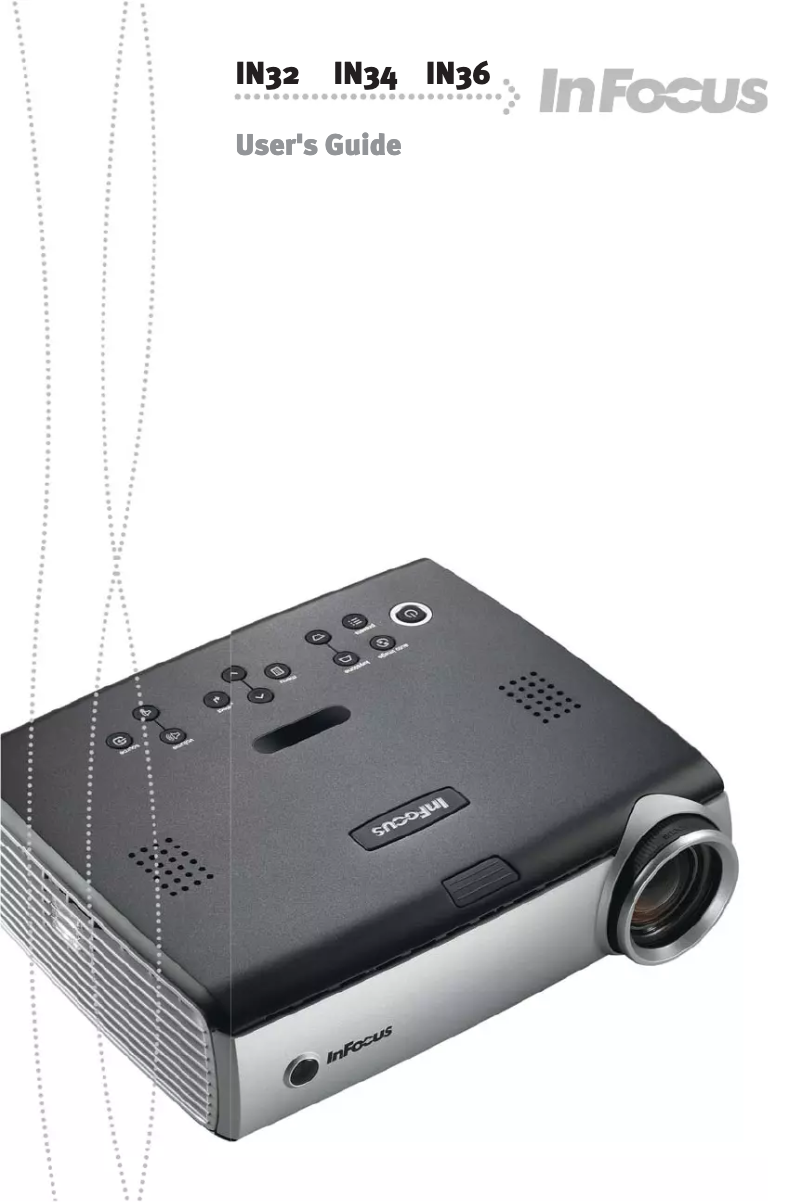 Página 1 del manual Manual de usuario InFocus IN32