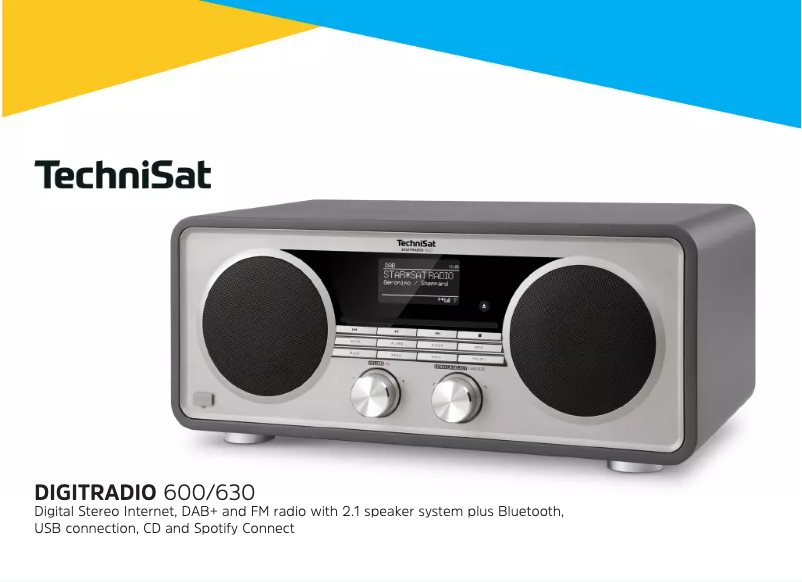 Imagen de la primera página del manual del dispositivo Digitradio 630