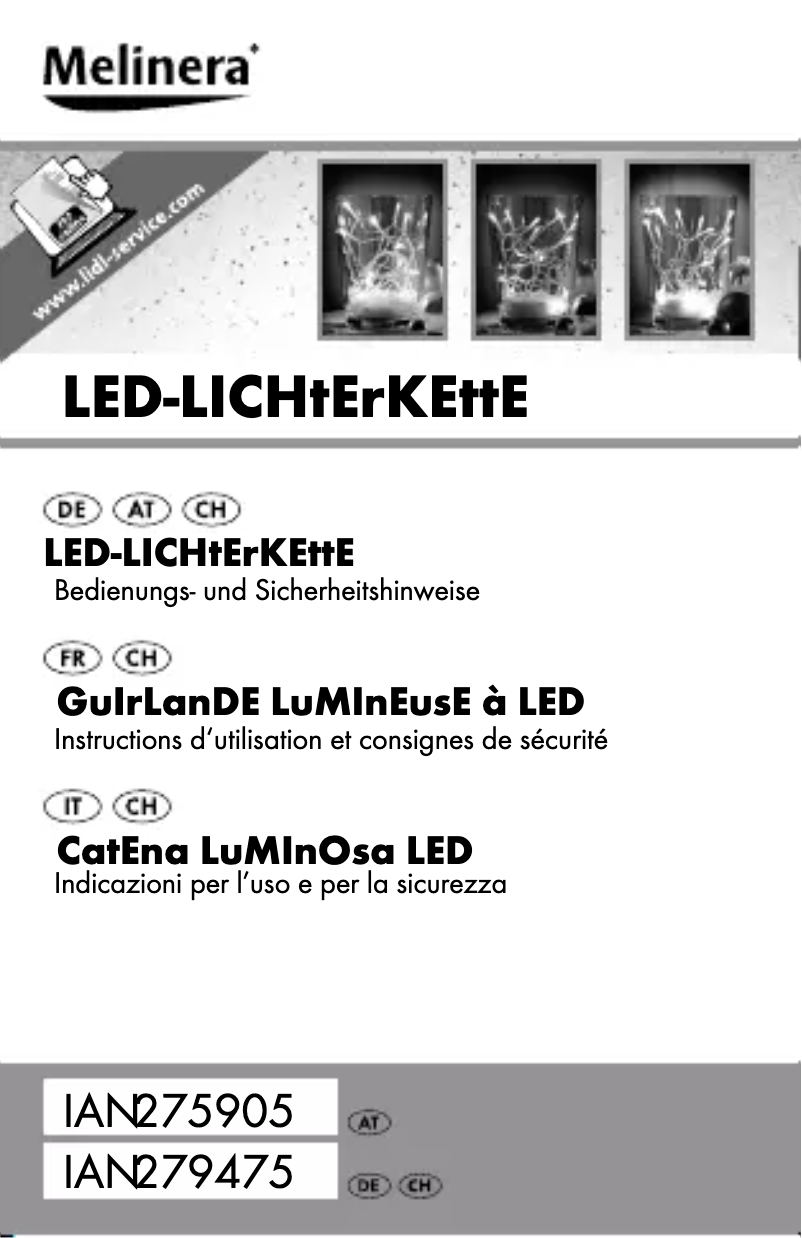 Imagen de la primera página del manual del dispositivo HG01171