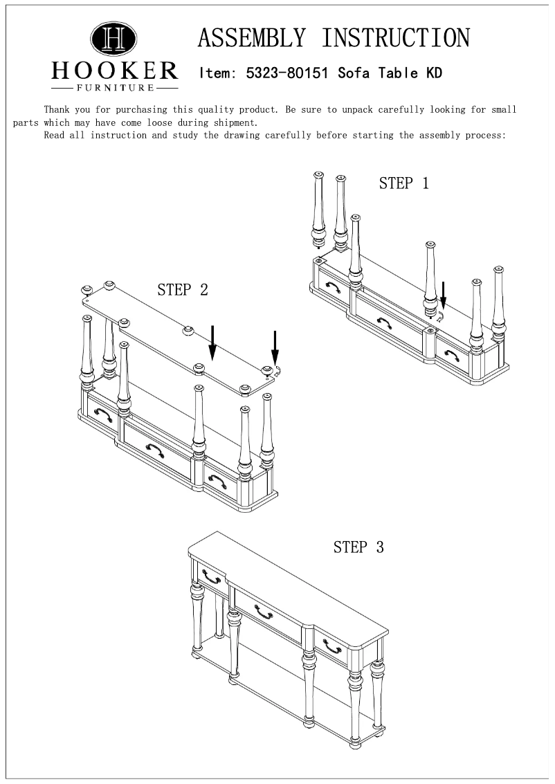 Imagen de la primera página del manual del dispositivo 5323-80151