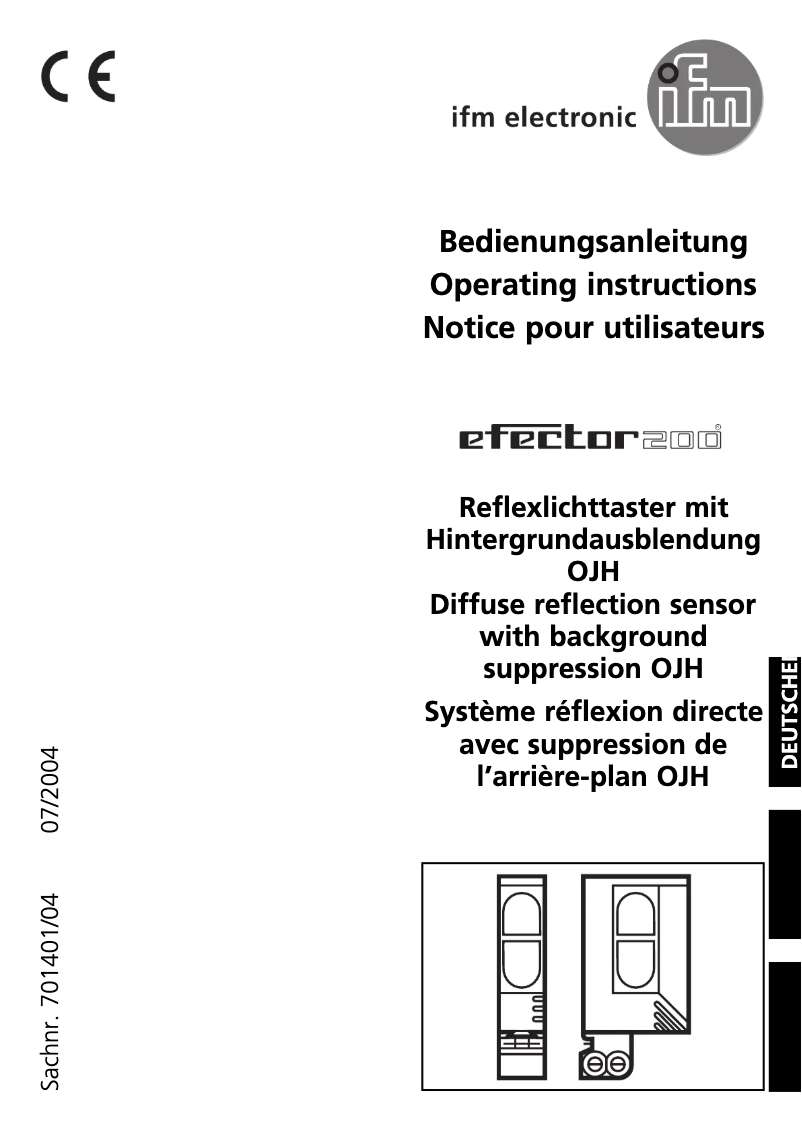 Imagen de la primera página del manual del dispositivo OJ5069