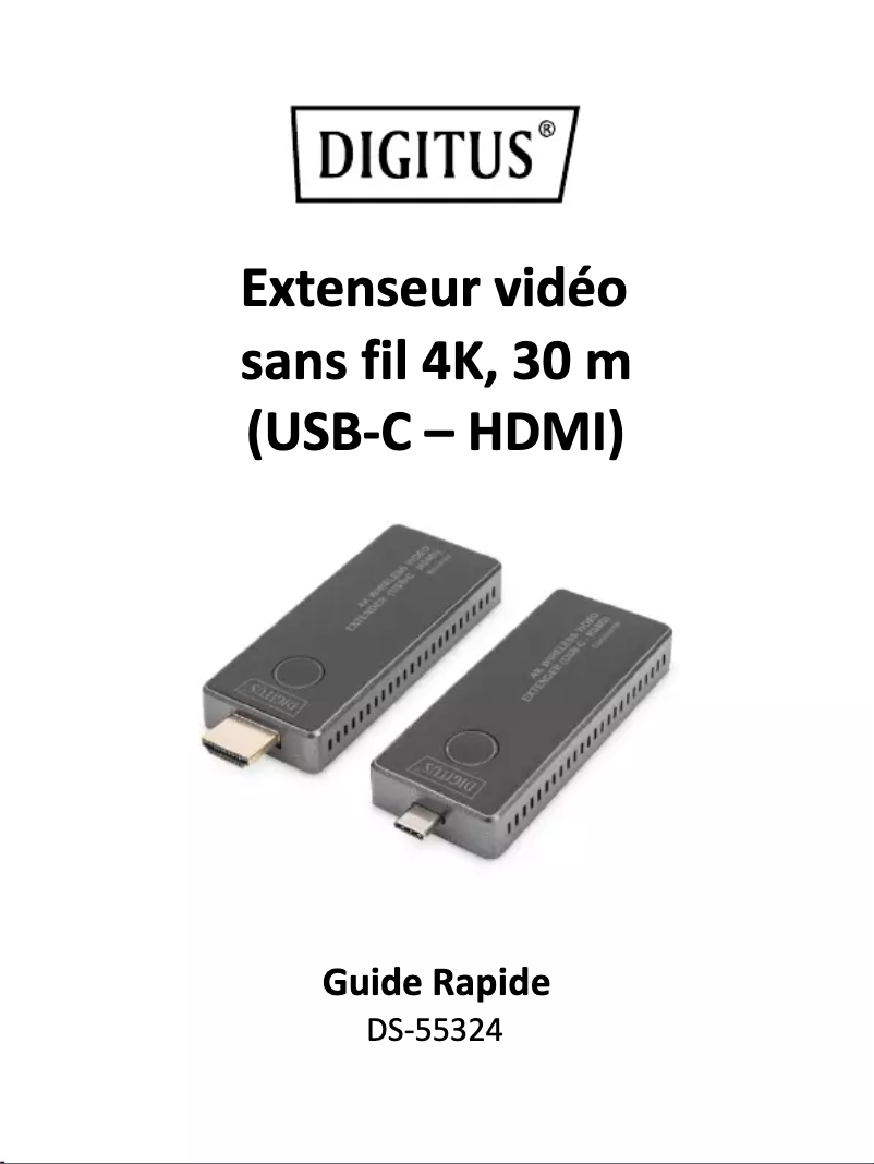 Página nº 1 - Manual de usuario Digitus DS-55324