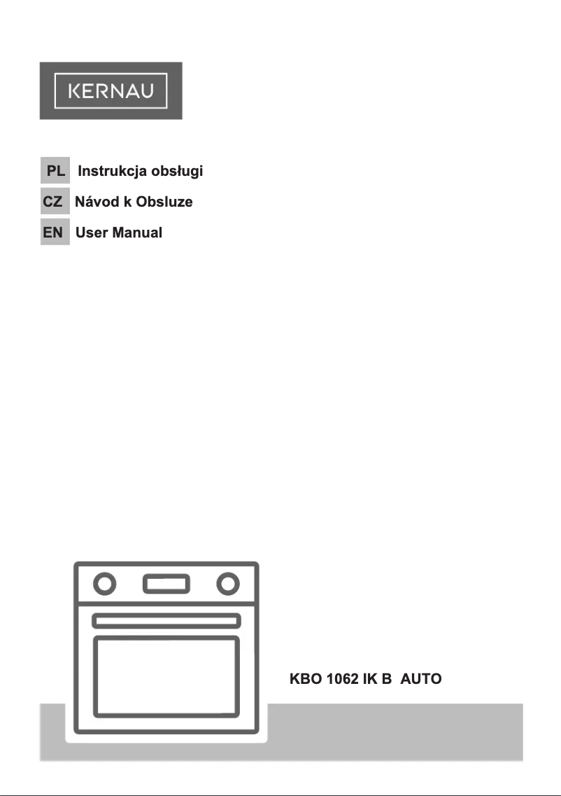 Página 1 del manual Manual de instrucciones Kernau KBO 1062 IK B AUTO