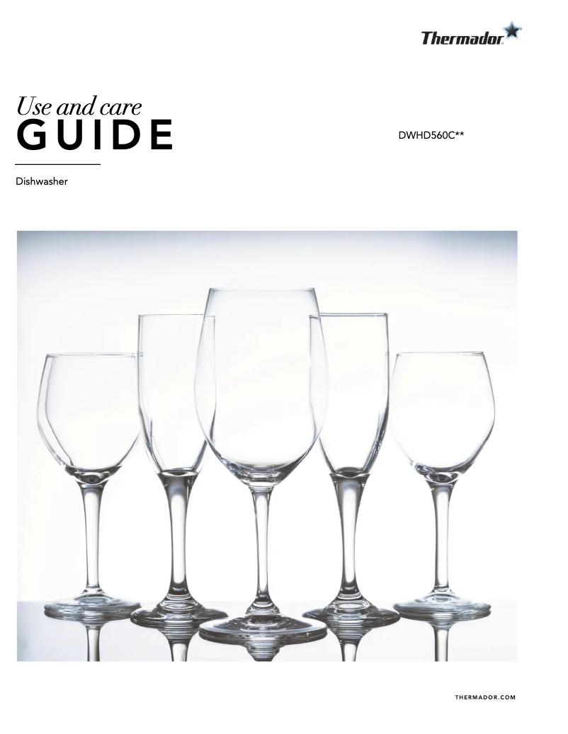 Imagen de la primera página del manual del dispositivo DWHD560CPR