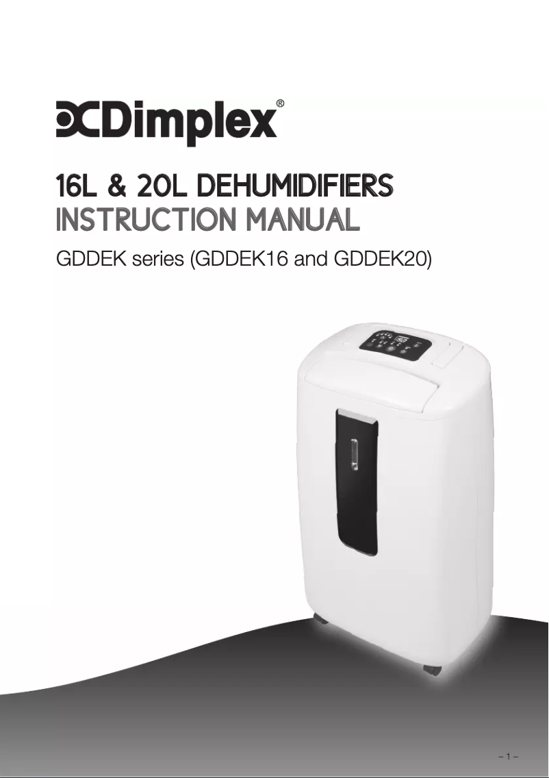 Imagen de la primera página del manual del dispositivo GDDEK16