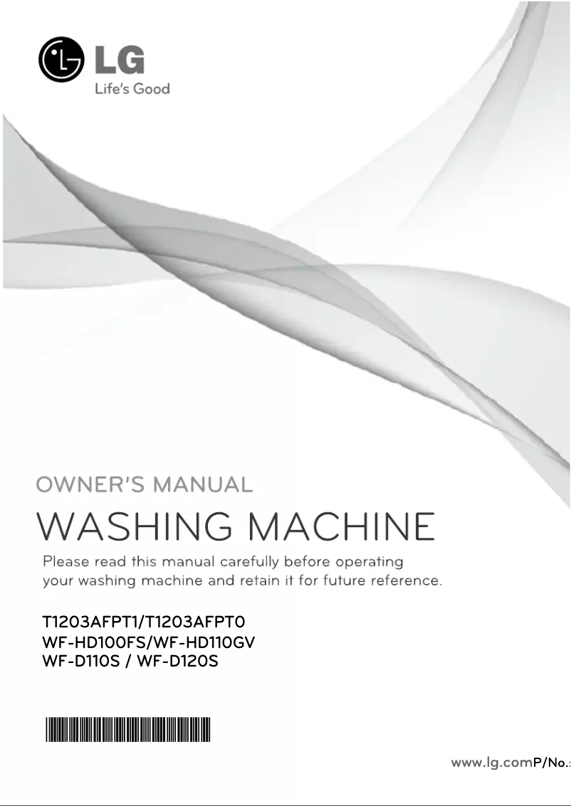 Imagen de la primera página del manual del dispositivo WF-D120S