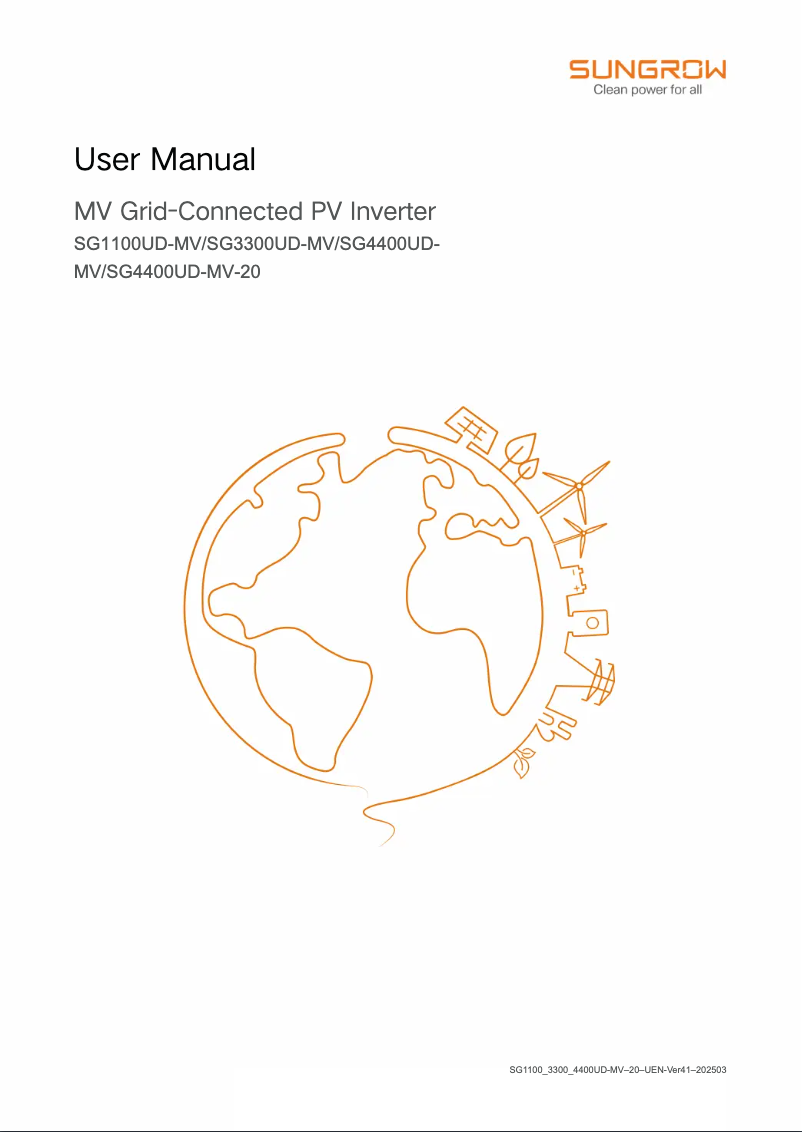 Imagen de la primera página del manual del dispositivo SG3300UD-MV