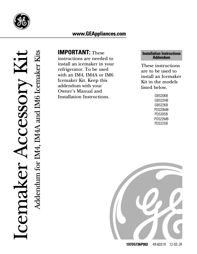 Imagen de la primera página del manual del dispositivo Profile PDS20MCPCC