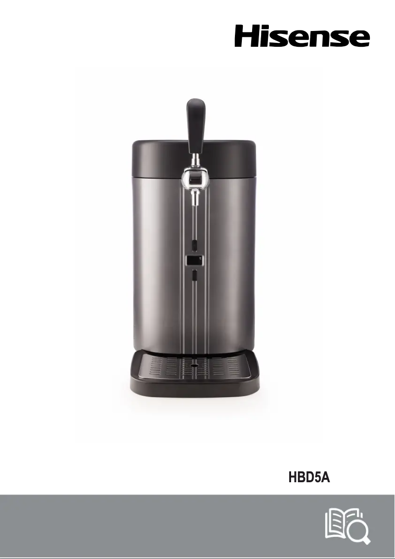 Página 1 del manual Manual de usuario Hisense HBD5A