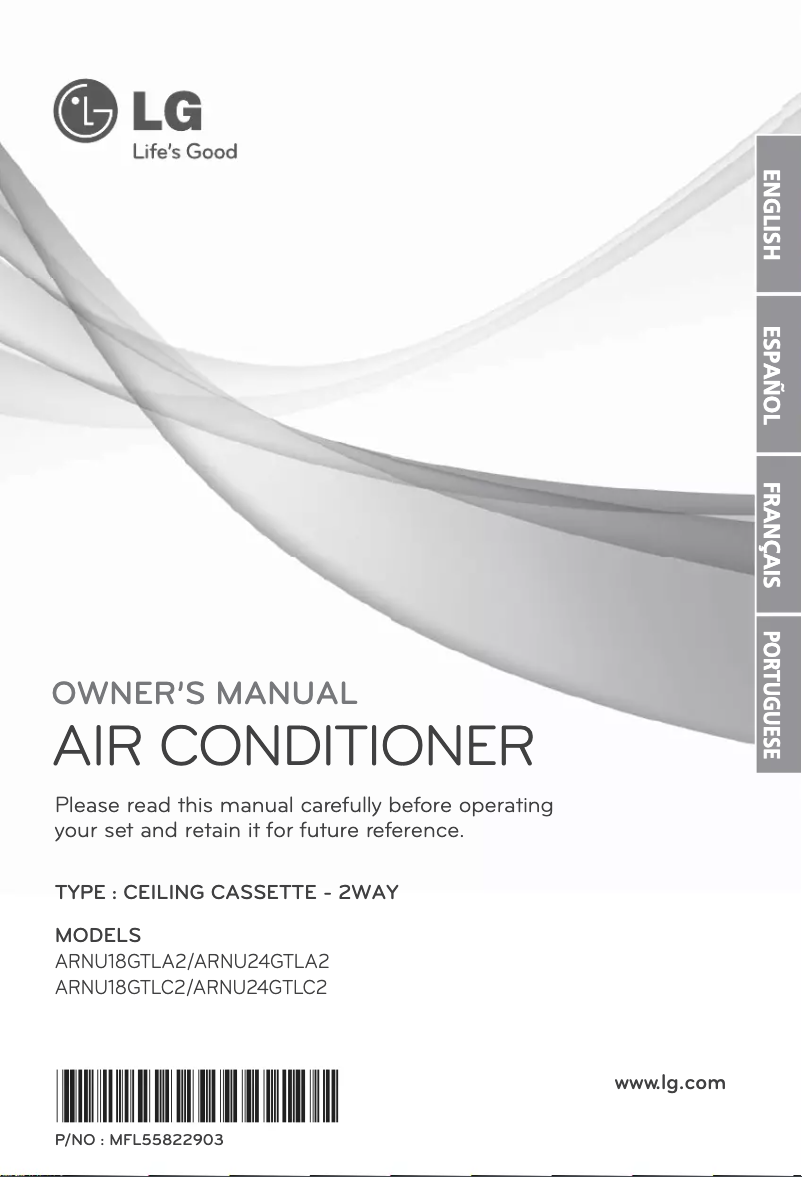 Página 1 del manual Manual de usuario LG ARNU18GTLA2