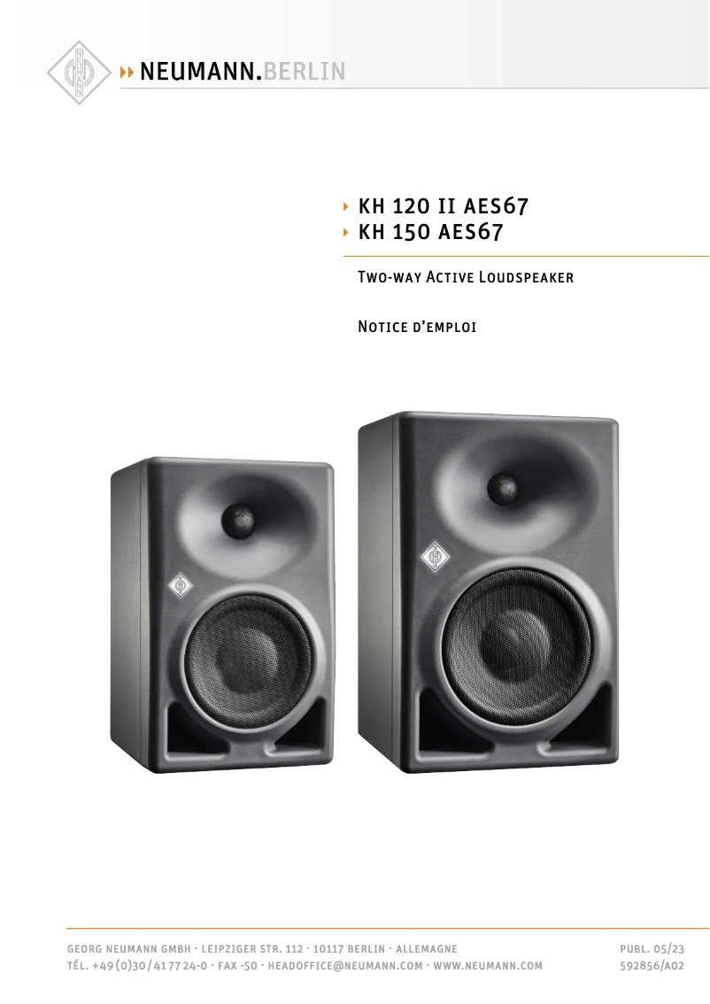 Imagen de la primera página del manual del dispositivo NDH 20