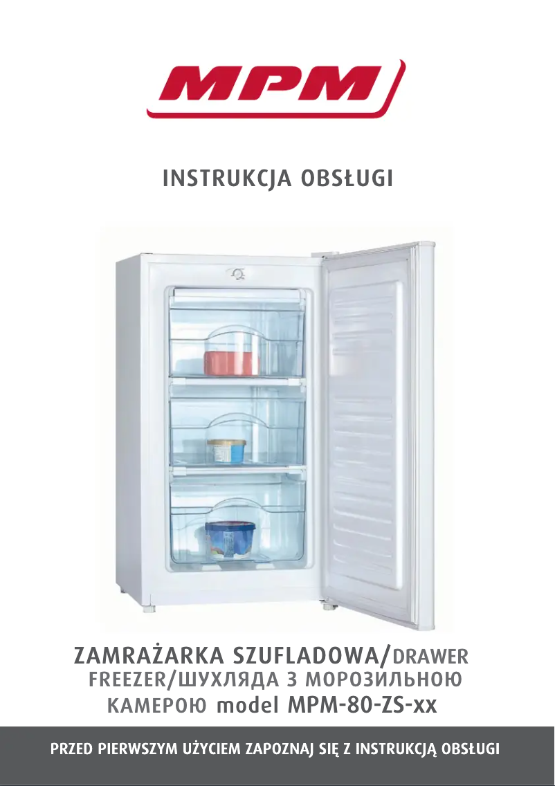 Página 1 del manual Manual de usuario MPM MPM-80-ZS-06