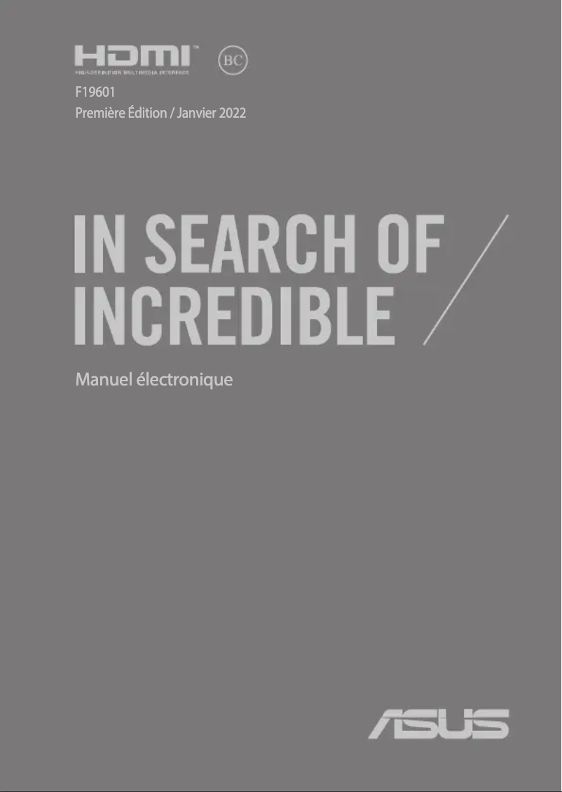 Imagen de la primera página del manual del dispositivo EeeBox PC E410