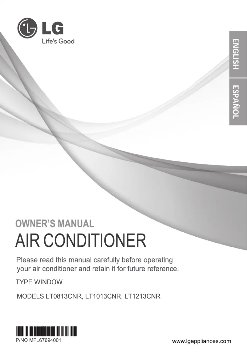 Imagen de la primera página del manual del dispositivo LT0813CNR