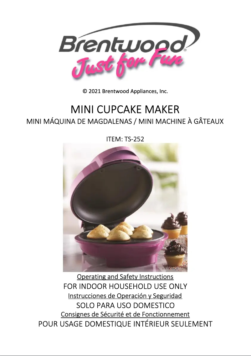 Imagen de la primera página del manual del dispositivo TS-252