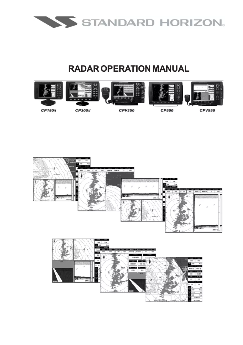 Imagen de la primera página del manual del dispositivo CP180i