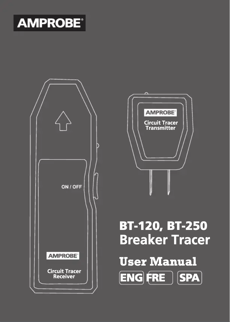 Imagen de la primera página del manual del dispositivo BT-250