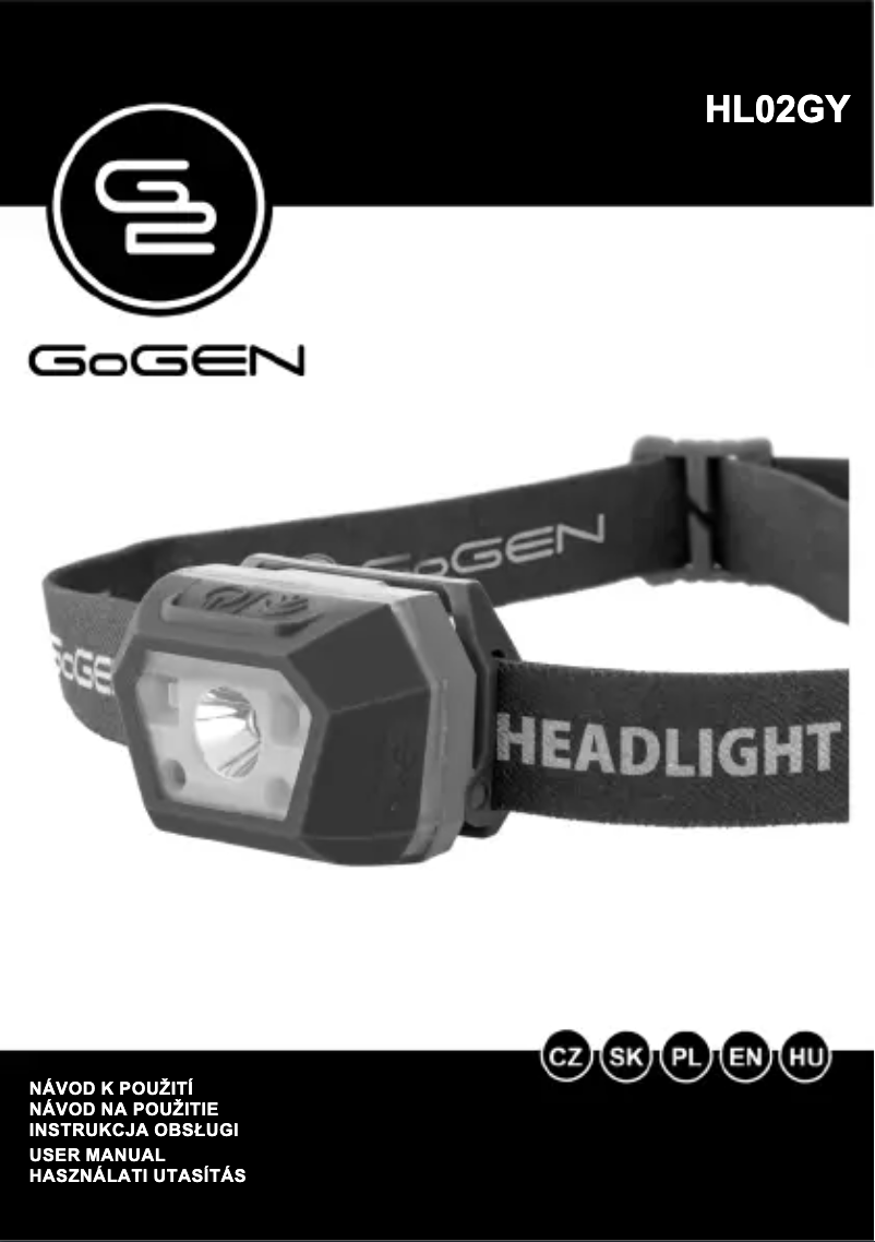 Página nº 1 - Manual de usuario GoGen HL02GY