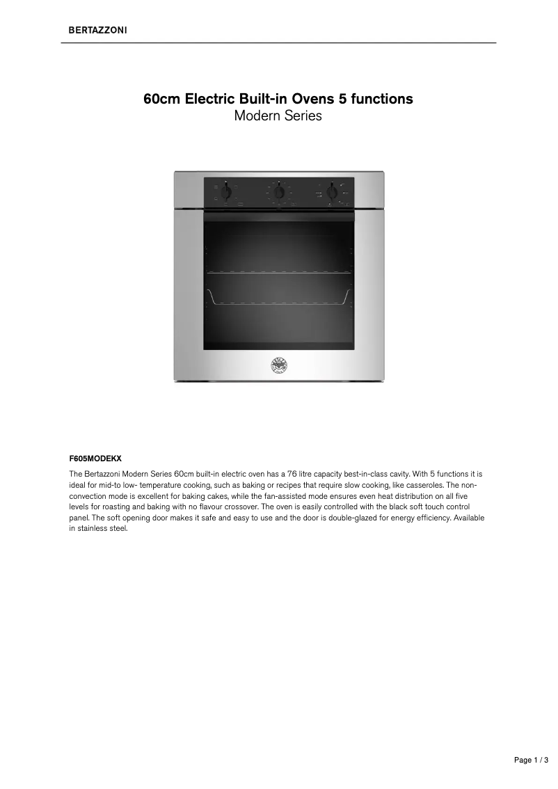 Imagen de la primera página del manual del dispositivo F605MODEKX