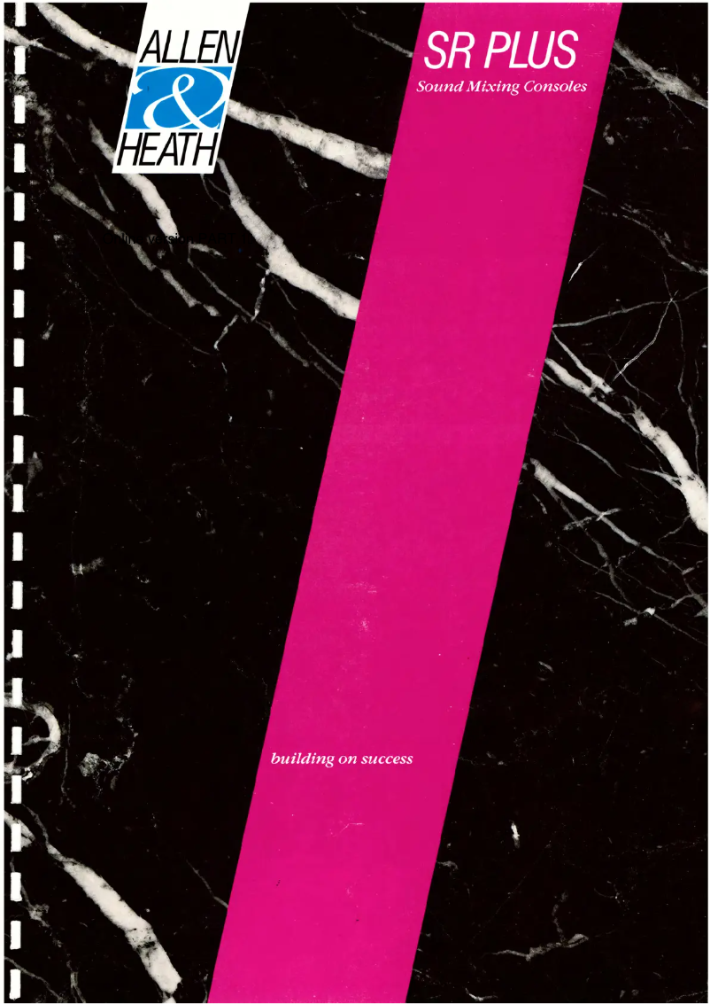 Imagen de la primera página del manual del dispositivo SR Plus