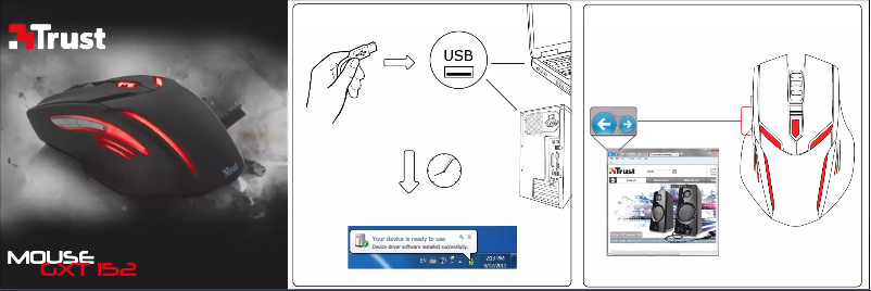 Imagen de la primera página del manual del dispositivo Illuminated GXT 152