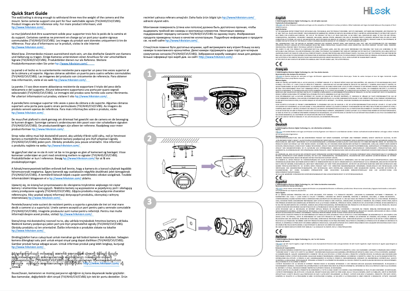 Imagen de la primera página del manual del dispositivo THC-T150-M
