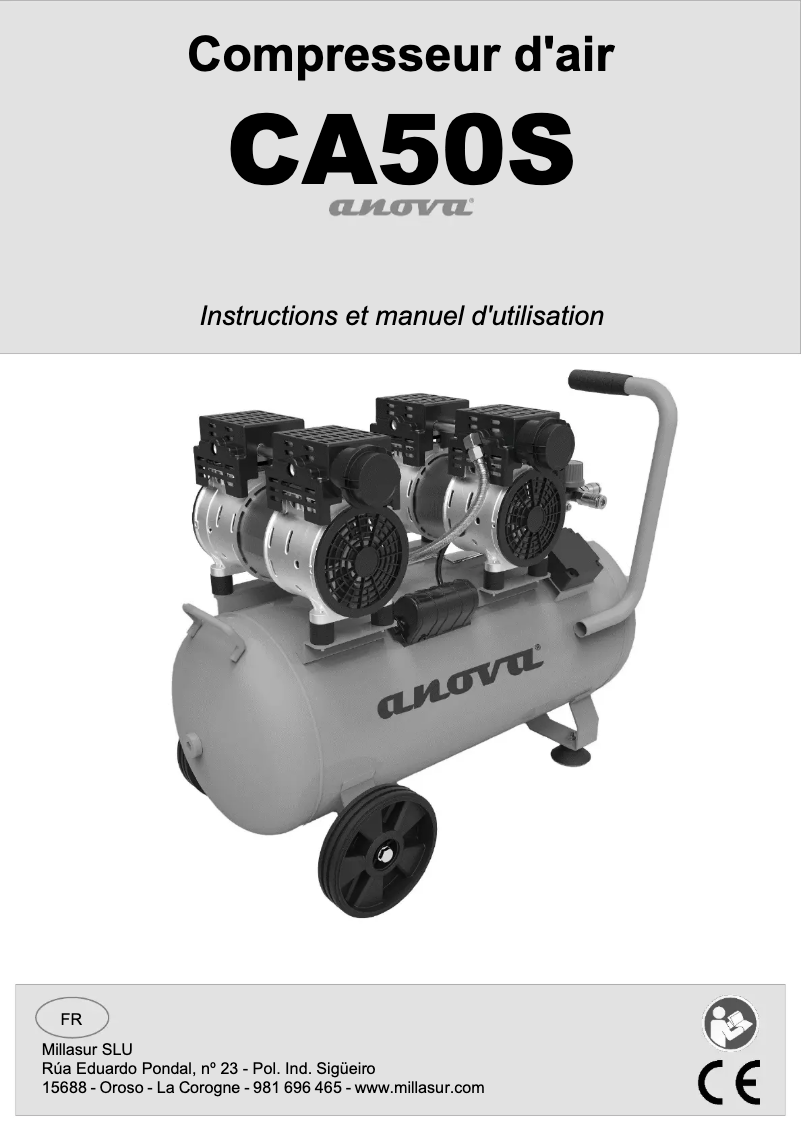 Página 1 del manual Manual de usuario Anova CA50S