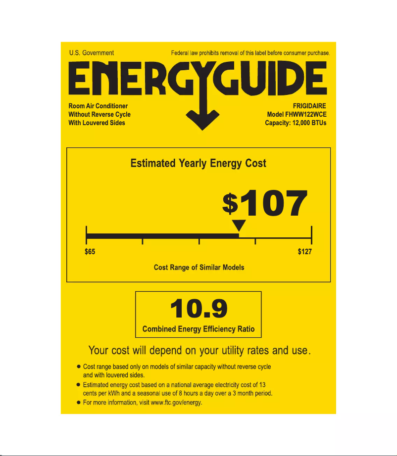 Imagen de la primera página del manual del dispositivo FHWW122WCE