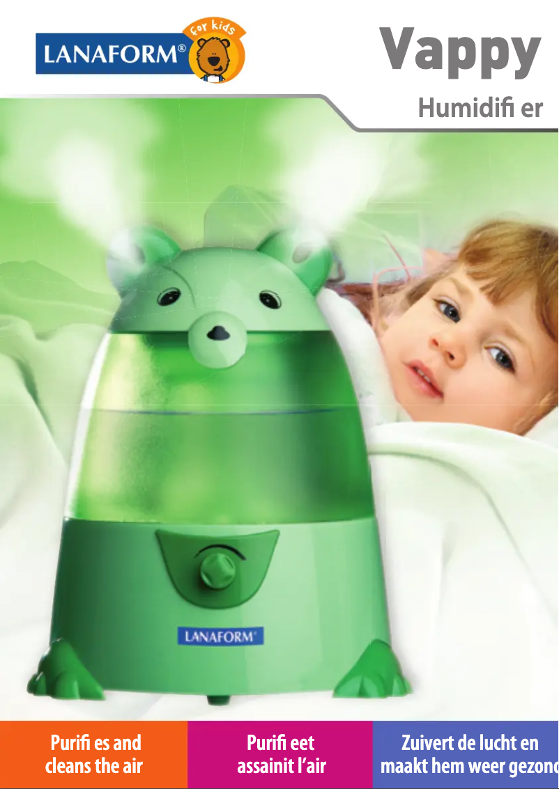 Página nº 1 - Manual de usuario Lanaform Vappy