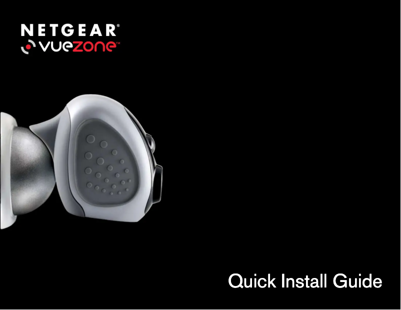 Imagen de la primera página del manual del dispositivo VueZone System