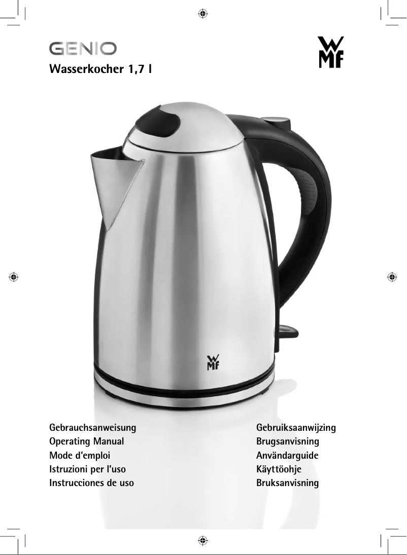 Imagen de la primera página del manual del dispositivo Genio