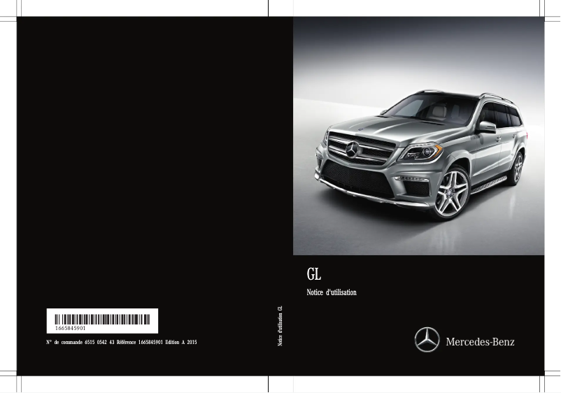 Página 1 del manual Manual de usuario Mercedes-Benz GL-Class (2015)