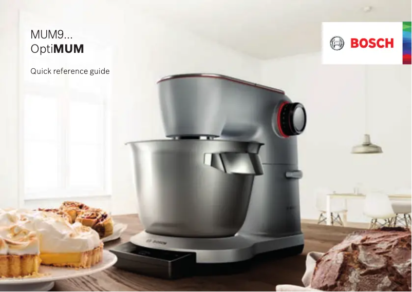 Página 1 del manual Ficha técnica Bosch MUM9BX5S65