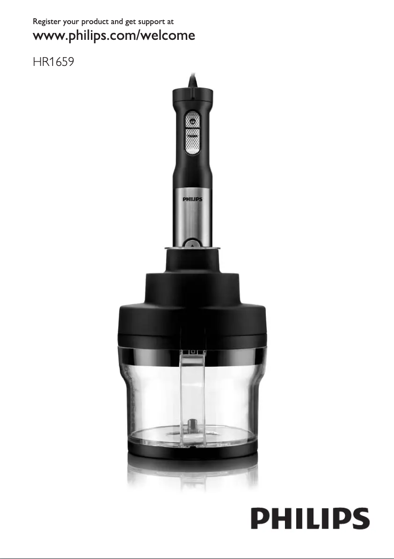 Página 1 del manual Manual de usuario Philips Avance Collection HR1659