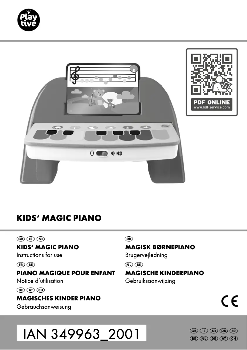 Imagen de la primera página del manual del dispositivo IAN 349963