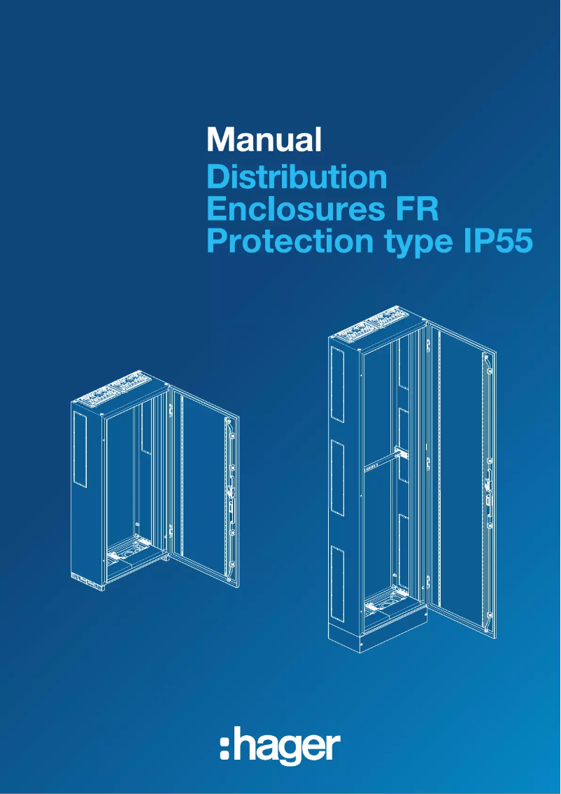 Página 1 del manual Manual de usuario Hager FR31E