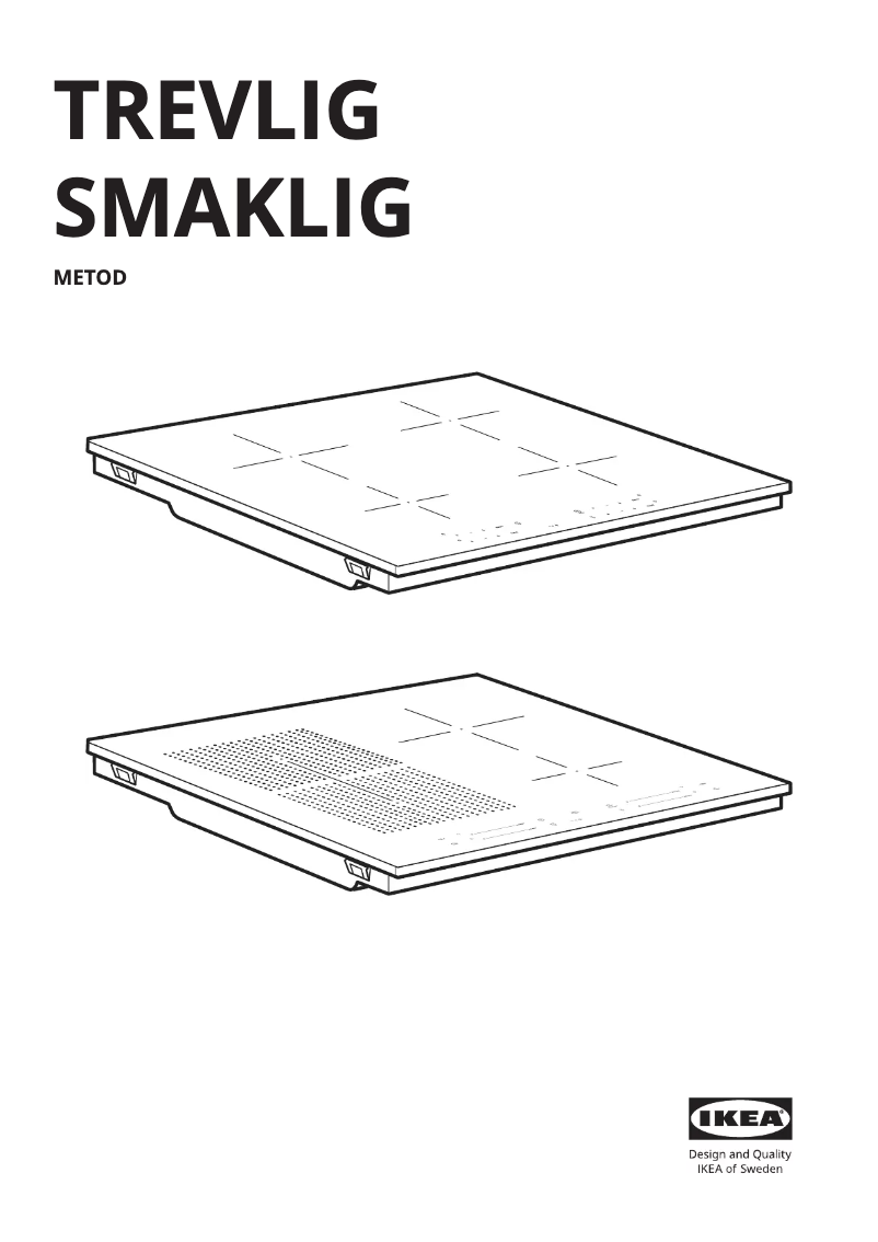 Página 1 del manual Instrucciones / montaje Ikea SMAKLIG