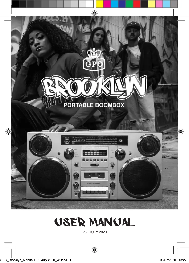 Imagen de la primera página del manual del dispositivo Brooklyn