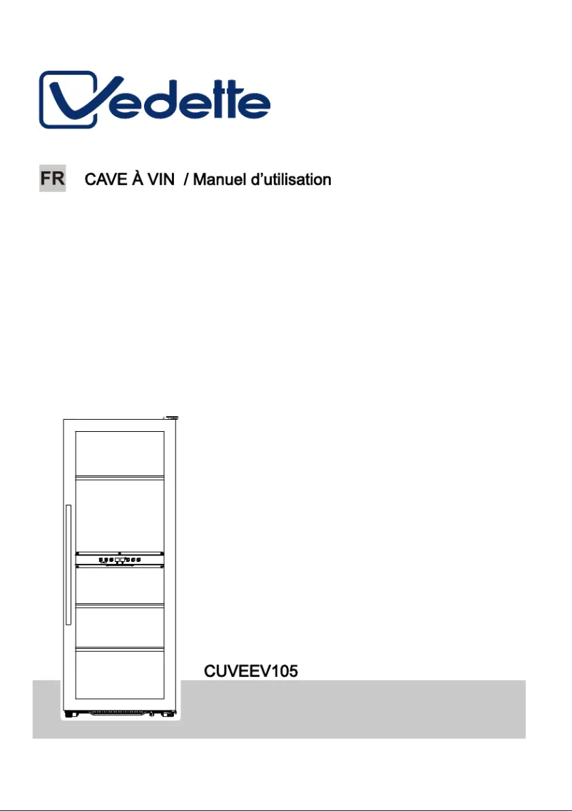 Imagen de la primera página del manual del dispositivo CUVEEV105