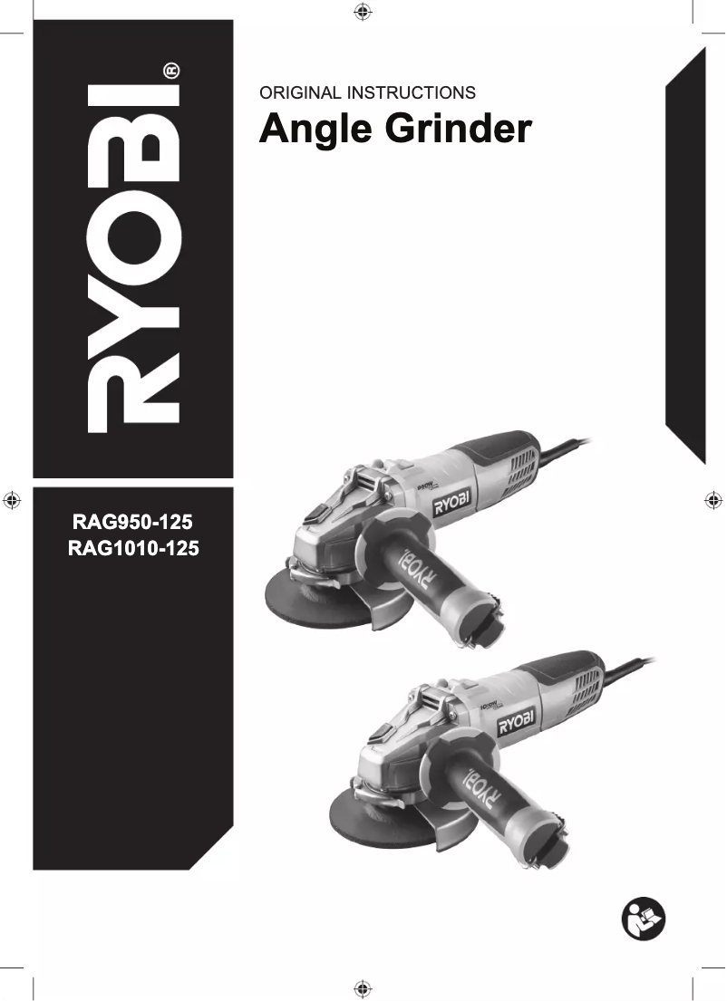 Página 1 del manual Manual de usuario RYOBI RAG950-125