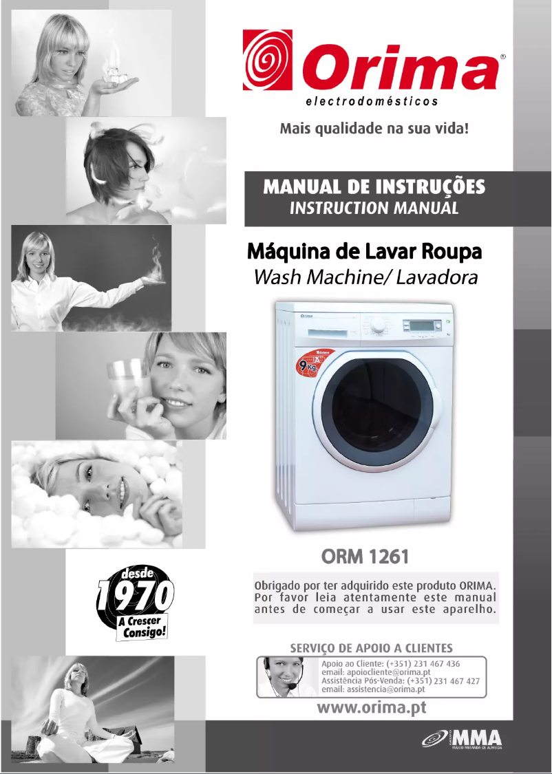 Página 1 del manual Manual de usuario Orima ORM 1261