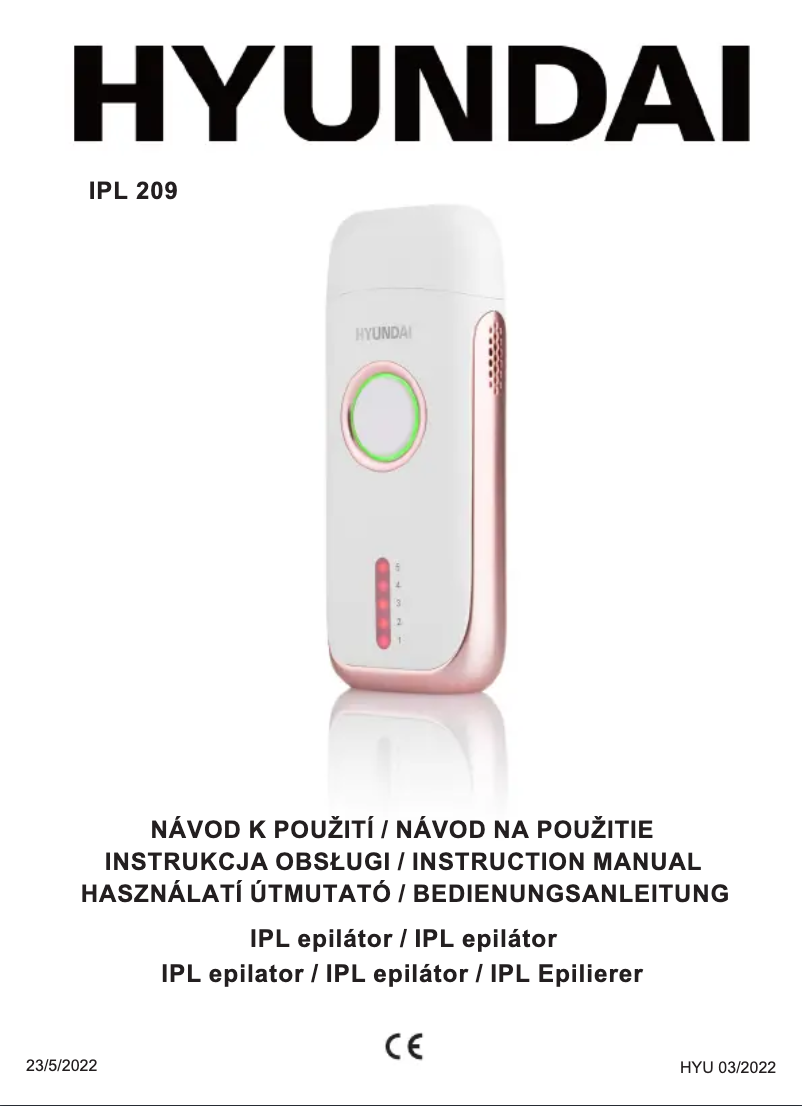 Página 1 del manual Manual de usuario Hyundai IPL 209