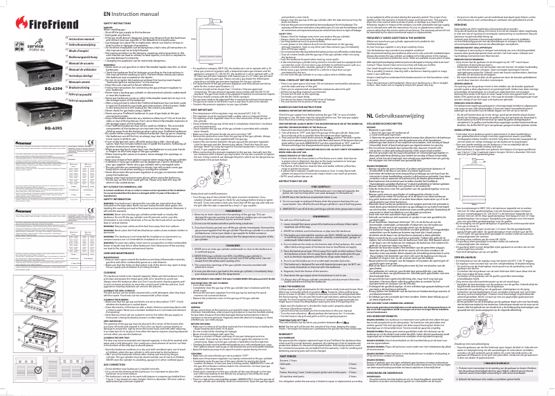 Imagen de la primera página del manual del dispositivo BQ-6394