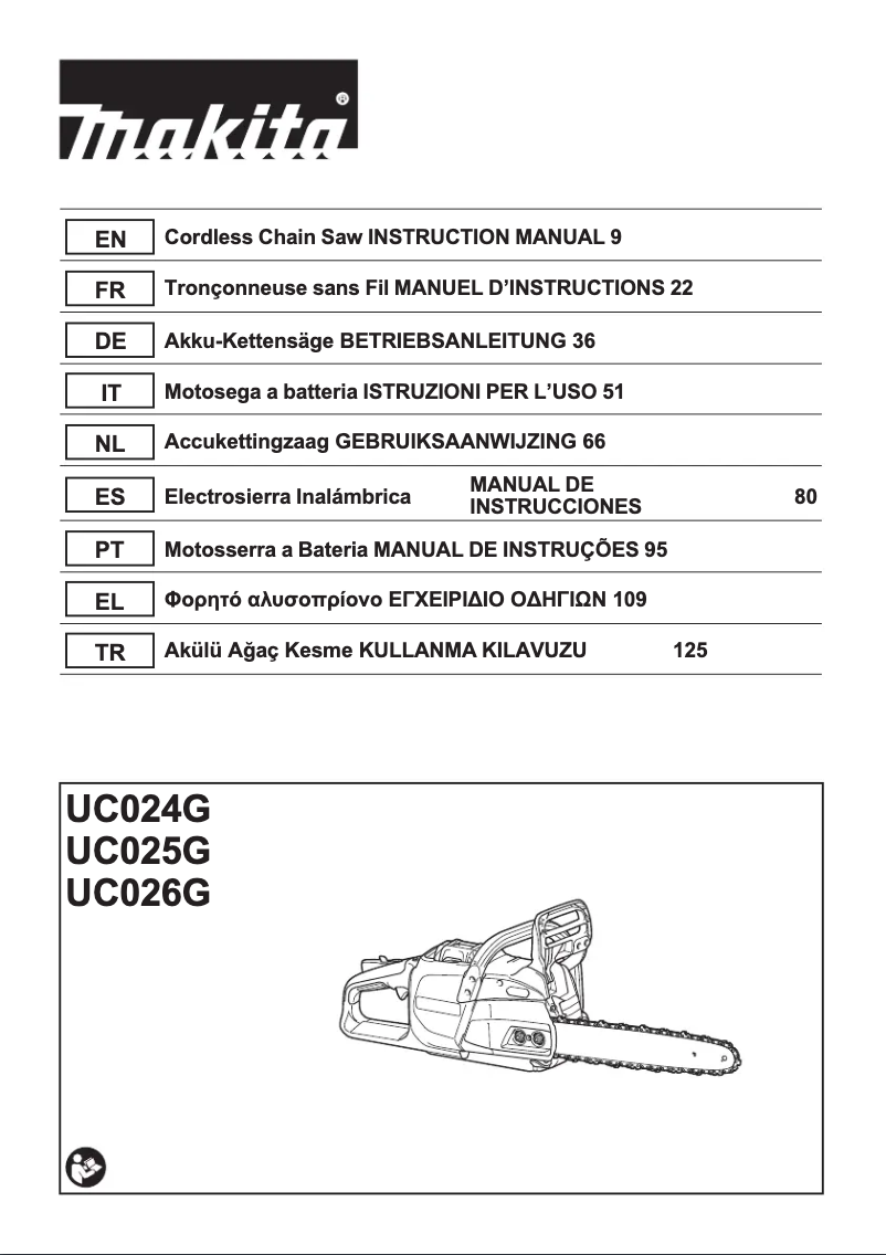 Imagen de la primera página del manual del dispositivo UC026G