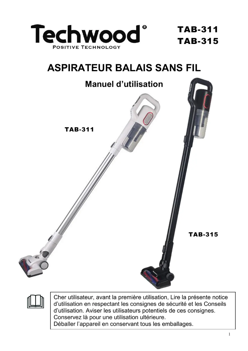 Imagen de la primera página del manual del dispositivo TAB-6626