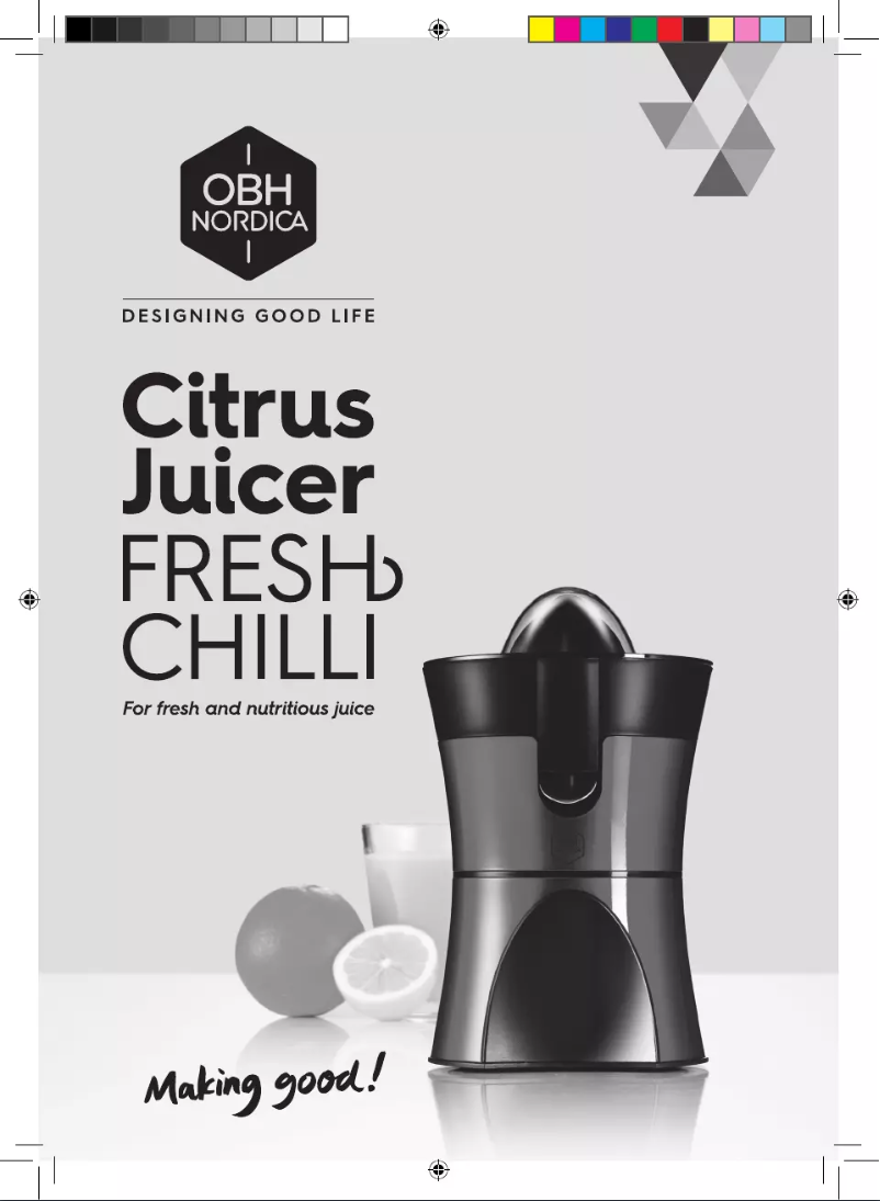 Página nº 1 - Manual de usuario OBH Nordica Fresh Chilli 6755