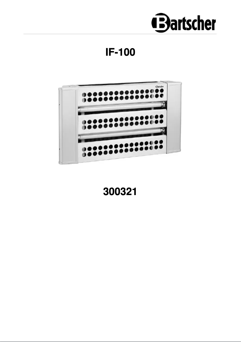 Imagen de la primera página del manual del dispositivo IF-100