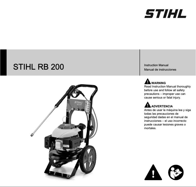 Página 1 del manual Manual de usuario Stihl RB 200