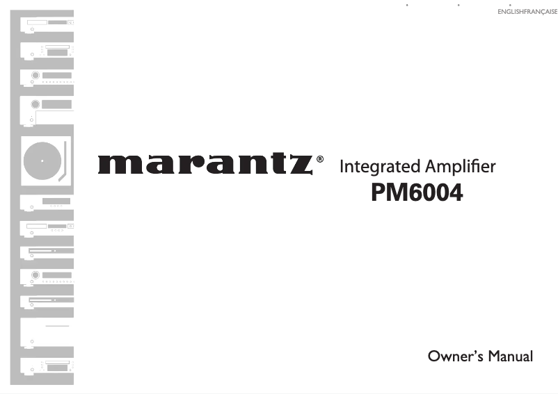 Página 1 del manual Manual de usuario Marantz PM6004