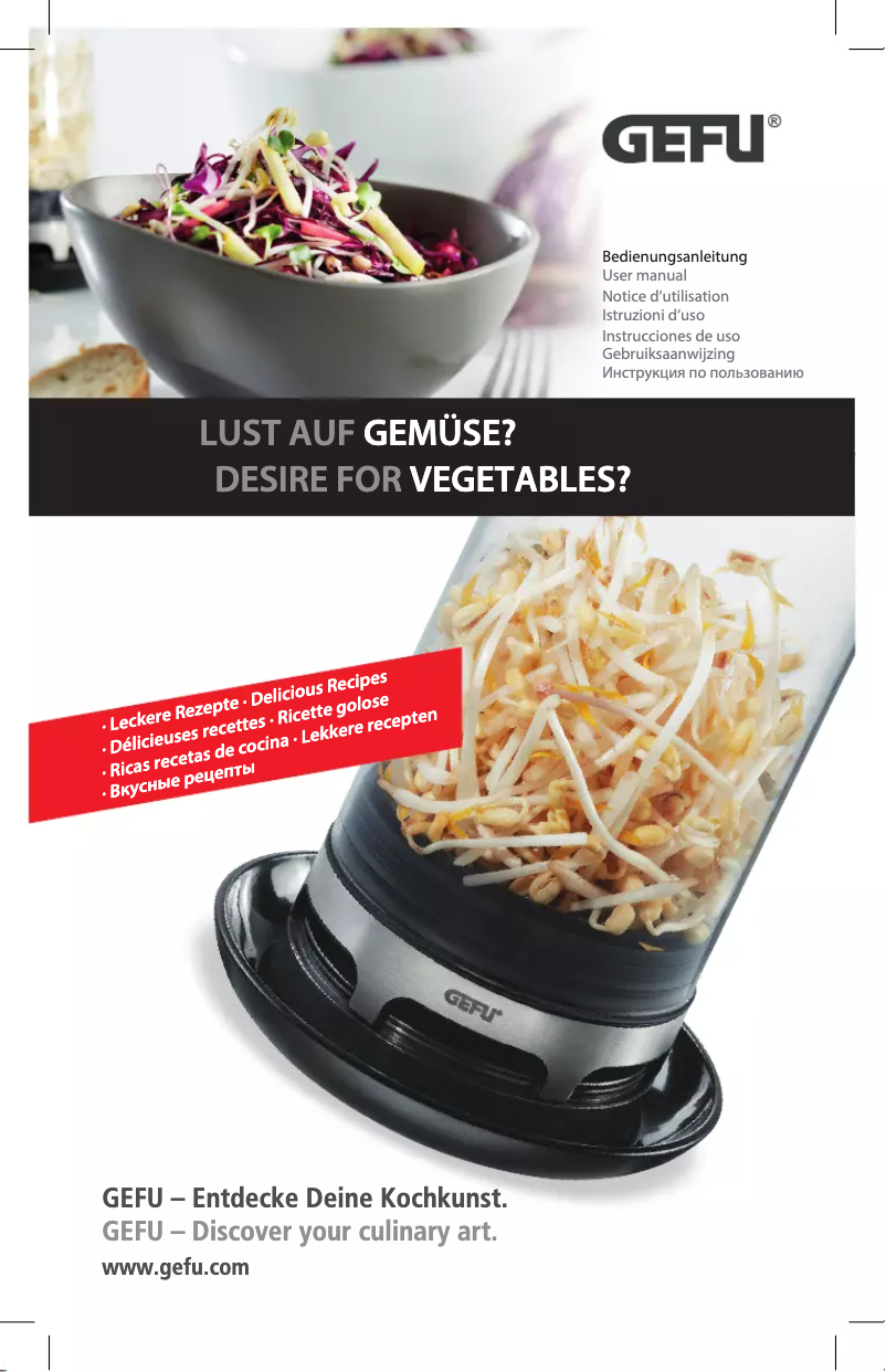 Imagen de la primera página del manual del dispositivo Bivita